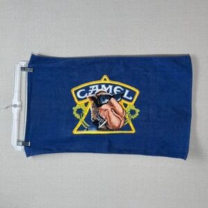 Vtg Camel Cigarettes Joe Camel Logo Hand Towel From 90s